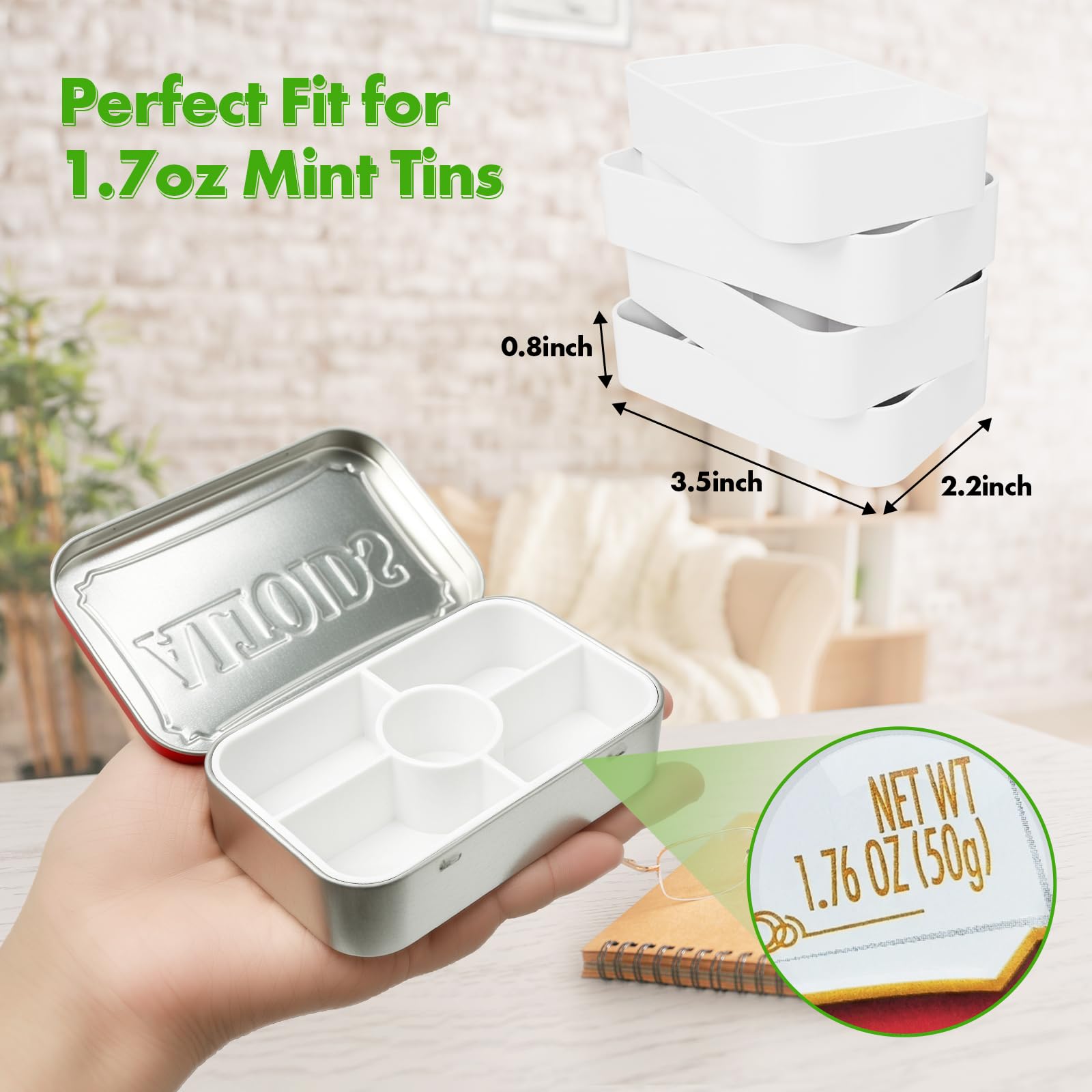 Amazon.com: Wzporzst Hard Plastic Organizer Insert Compatible with